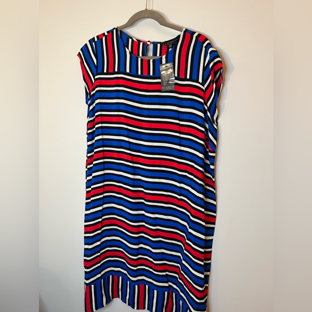 Eloquii Striped Dress NWT size 14/16